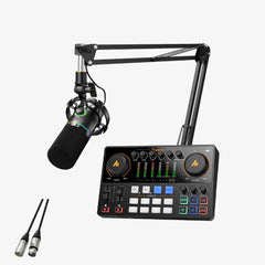 PD200X and AME2 Podcasting Microphone Equipment Bundle