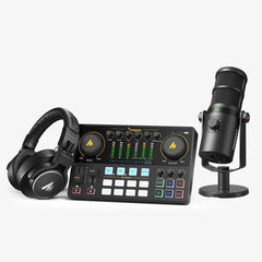 MAONO PD400X USB/XLR Dynamic Microphone with Boom Arm