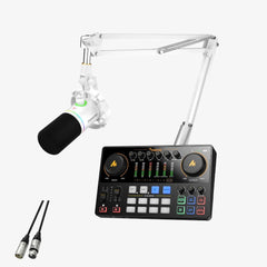 PD200X and AME2 Podcasting Microphone Equipment Bundle